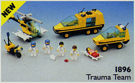 1896 Trauma Team (Retired) LEGO Town
