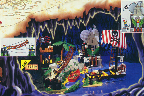 6281 Pirates Perilous Pitfall (Used) LEGO Pirates