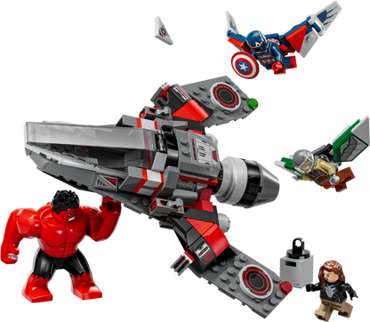 76292 Captain America vs. Red Hulk Battle (Retired) LEGO Super Heroes