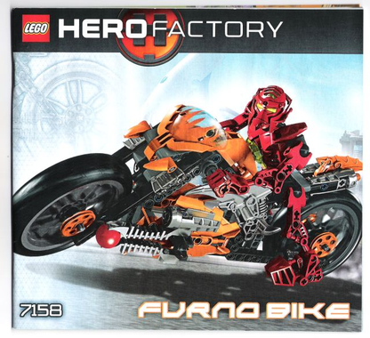 7158 Furno Bike (Used) LEGO HERO Factory