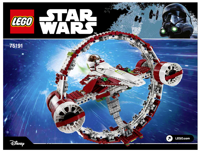75191 Jedi Starfighter with Hyperdrive (Certified) LEGO Star Wars