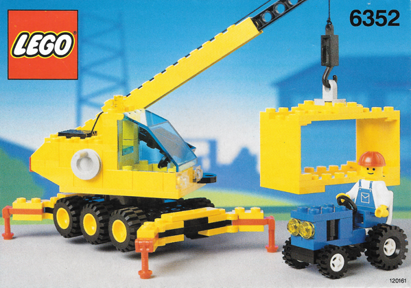 6352 Cargomaster Crane (Used) LEGO Town