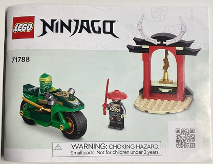 71788 Lloyd‚Äôs Ninja Street Bike (Certified) LEGO Ninjago