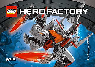 6216 JAWBLADE (Used) LEGO HERO Factory