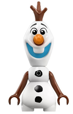 Olaf - Mini Doll Body, Medium Blue Mouth (dp138)