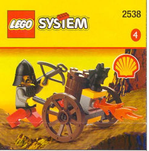 2538 Fright Knights Fire Cart (Used) LEGO Castle