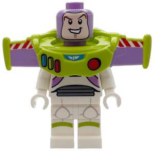 Buzz Lightyear - Minifigure Head, One Piece Wings with Jet Pack (dis183)