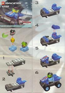 4298 Blue Power (Certified) LEGO Racers