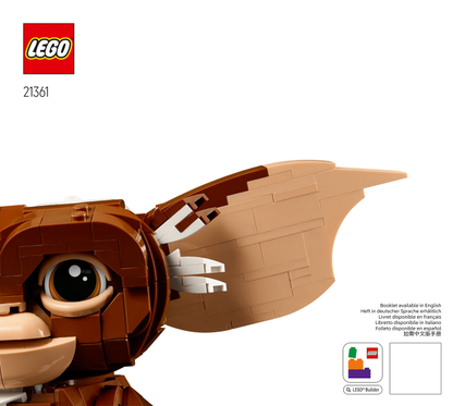 21361 Gremlins: Gizmo (Certified) LEGO Ideas