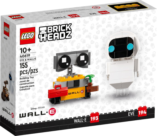 40619 EVE & WALL-E (Retired) LEGO BrickHeadz