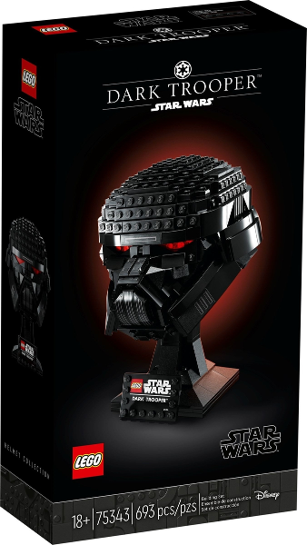 75343 Dark Trooper Helmet (Retired) LEGO Star Wars