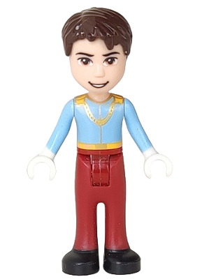 Prince Charming - Mini Doll, Bright Light Blue Shirt (dp009)