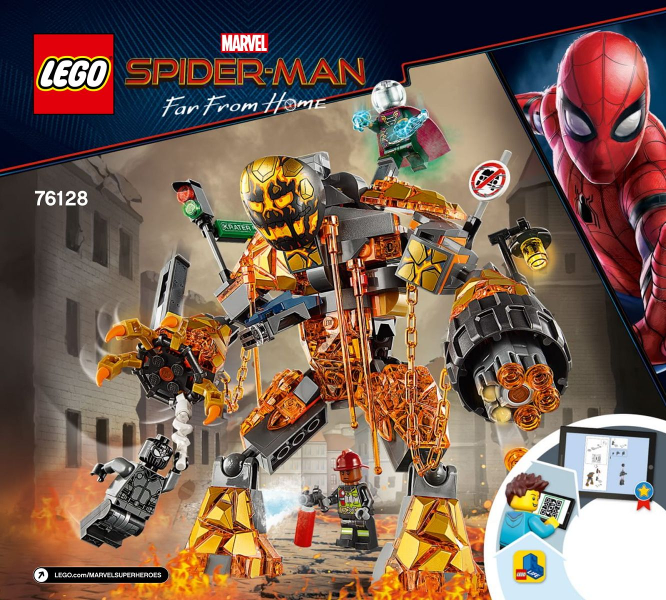 76128 Molten Man Battle (Certified) LEGO Super Heroes