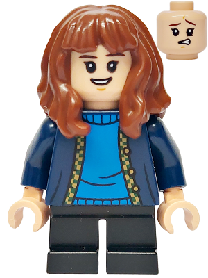 Hermione Granger - Dark Blue Cardigan, Black Short Legs (hp476)