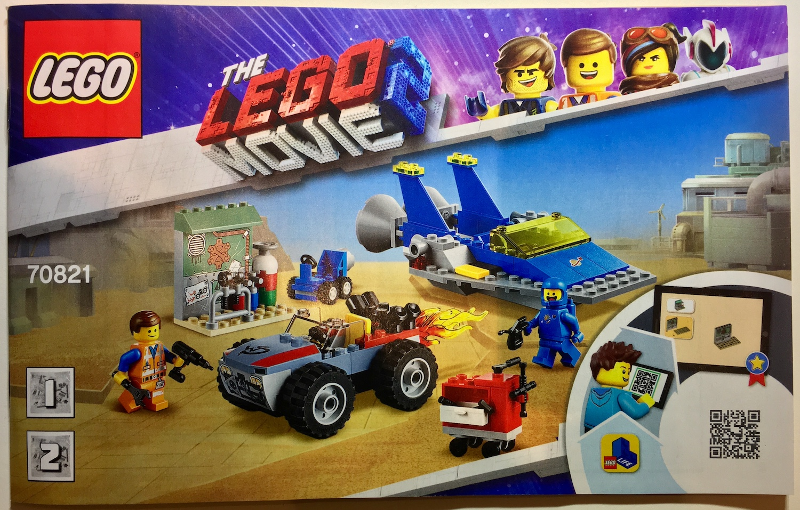 70821 Emmet and Benny's 'Build and Fix' Workshop! (Certified) LEGO The LEGO Movie 2