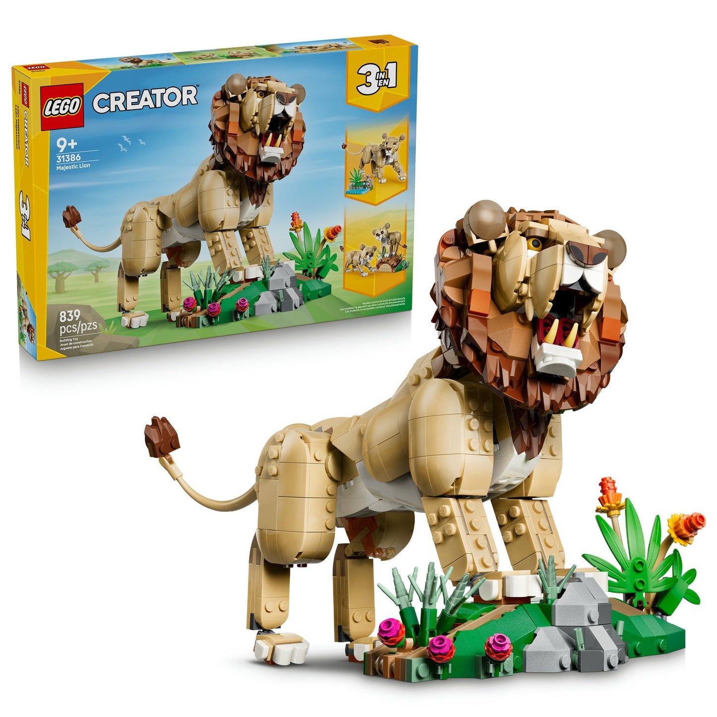 31386 Wild Animal: Majestic Lion