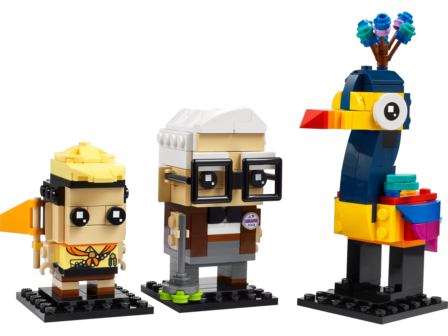 40752 Carl, Russell & Kevin (Retired) LEGO BrickHeadz