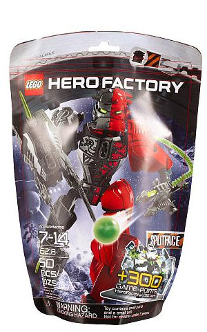 6218 SPLITFACE (Retired) LEGO HERO Factory