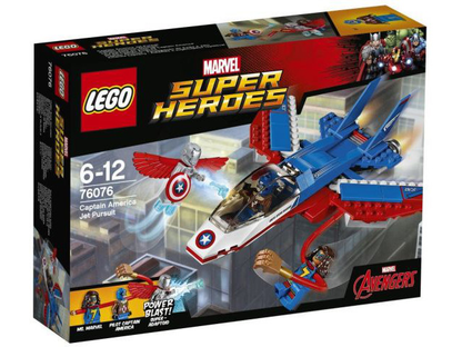 76076 Captain America Jet Pursuit (Retired) LEGO Super Heroes