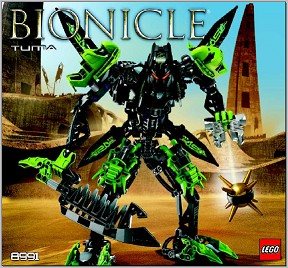 8991 Tuma (Certified) LEGO BIONICLE