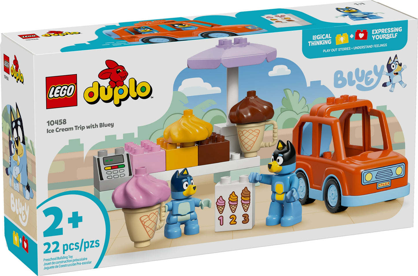 10458 Ice Cream Trip with Bluey