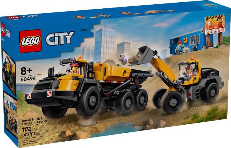 60494 Dump Truck & Front End Loader