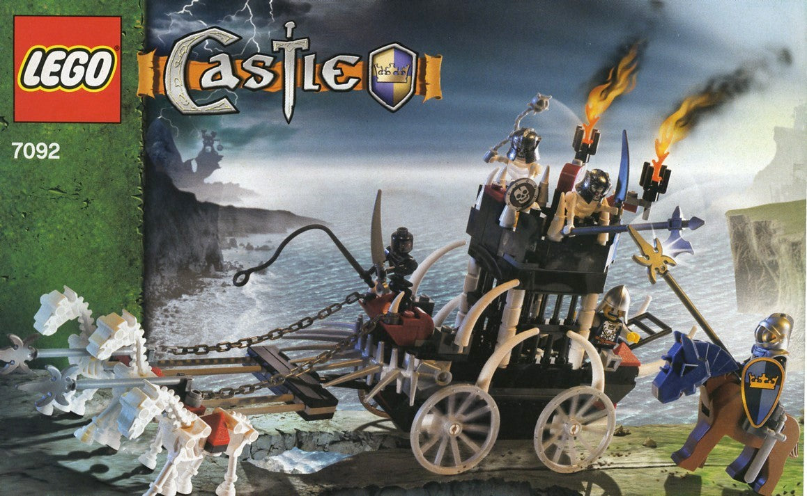 7092 Skeletons' Prison Carriage (Certified) LEGO Castle