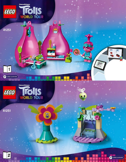 41251 Poppy's Pod (Used) LEGO Trolls