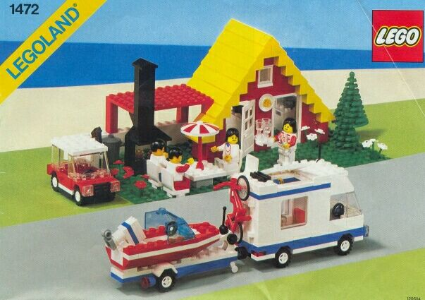 1472 Vacation House (Used) LEGO Town