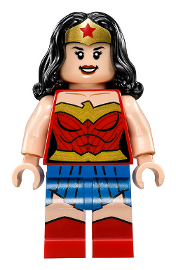 Wonder Woman - Gold Tiara, Blue Skirt (sh0456)