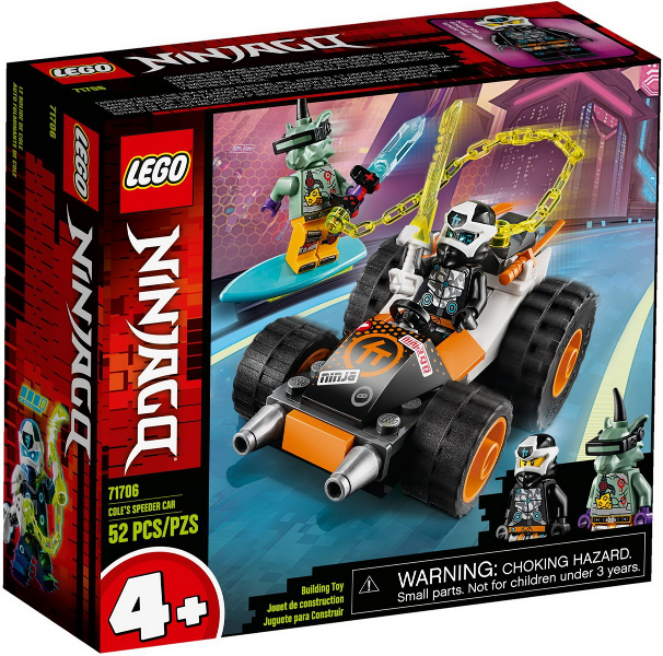 71706 Cole's Speeder Car (Retired) LEGO Ninjago