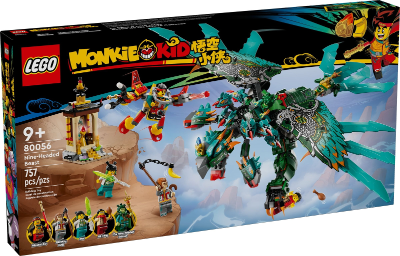 80056 Nine-Headed Beast (Retired) LEGO Monkie Kid