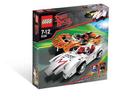 8158 Speed Racer & Snake Oiler (Retired) LEGO Speed Racer