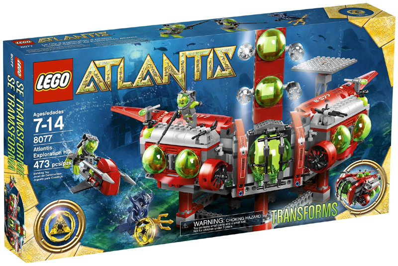 8077 Atlantis Exploration HQ (Retired) LEGO Atlantis
