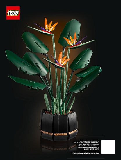 10289 Bird of Paradise (Used) LEGO Botanicals