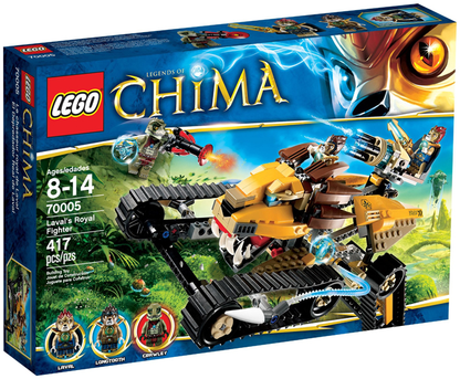 70005 Laval's Royal Fighter (Retired) LEGO Legends of Chima