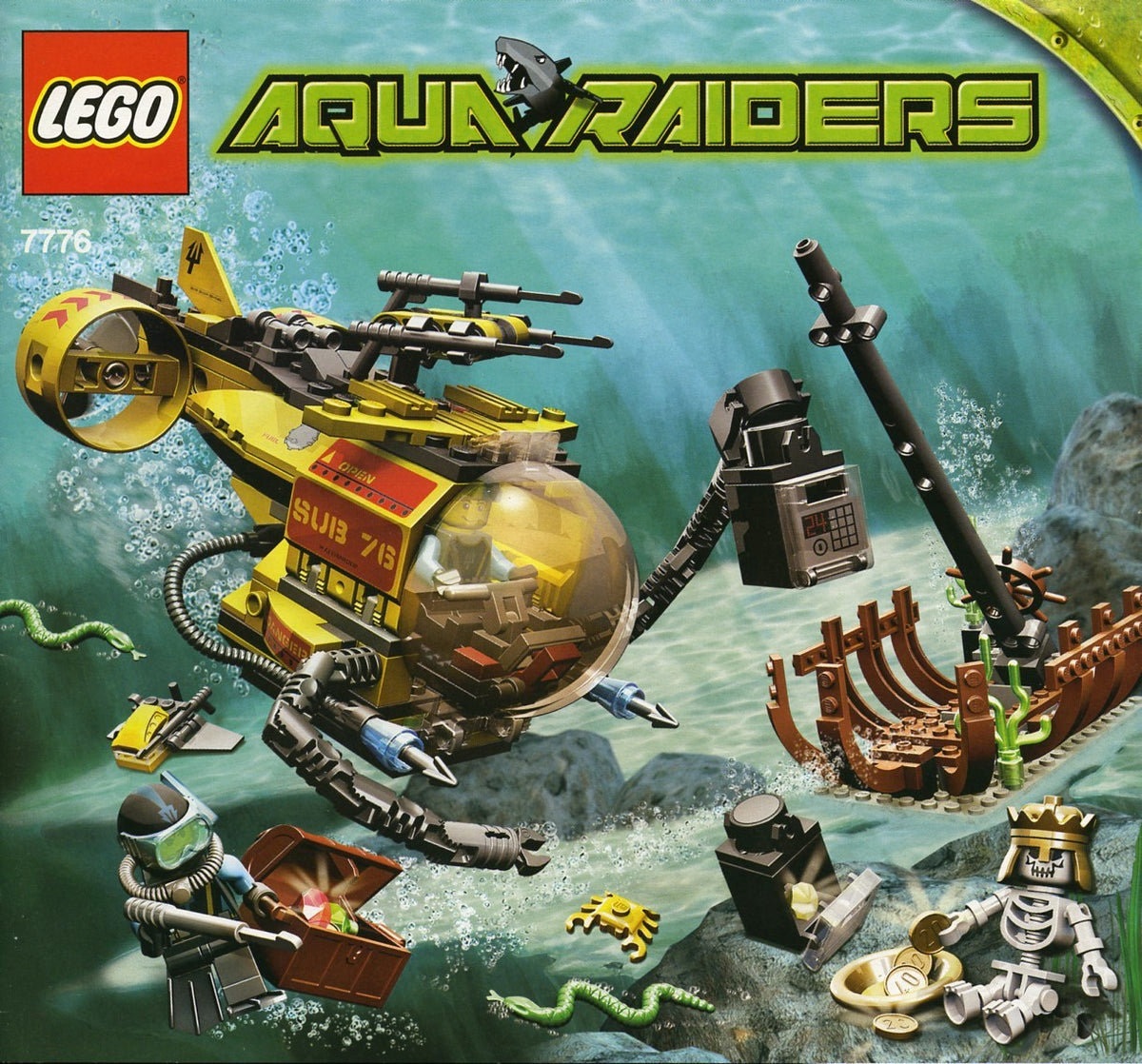 7776 The Shipwreck (Certified) LEGO Aquazone