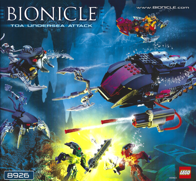 8926 Toa Undersea Attack (Used) LEGO BIONICLE
