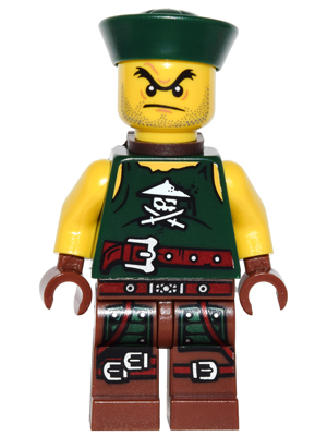 Sky Pirate Foot Soldier with Scabbard (njo0230)