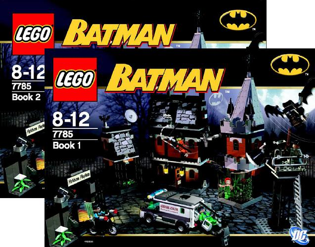 7785 Arkham Asylum (Used) LEGO Super Heroes