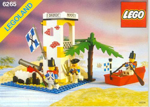 6265 Sabre Island (Used) LEGO Pirates