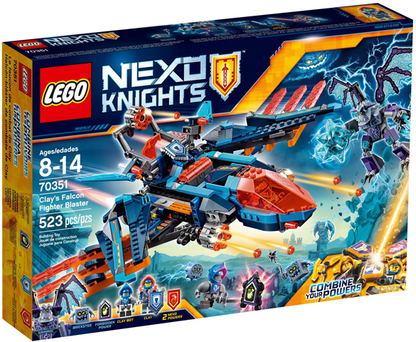 70351 Clay's Falcon Fighter Blaster (Retired) LEGO Nexo Knights
