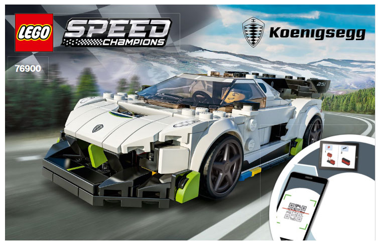 76900 Koenigsegg Jesko (Certified) LEGO Speed Champions