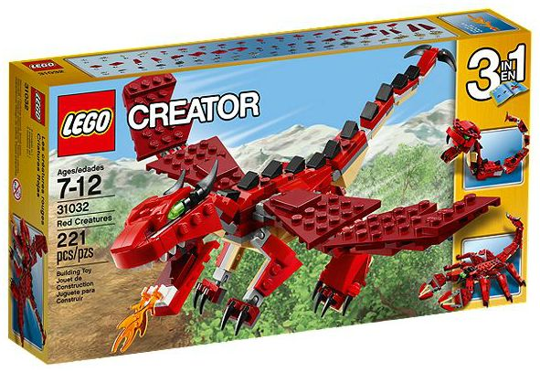 31032 Red Creatures (Retired) LEGO Creator