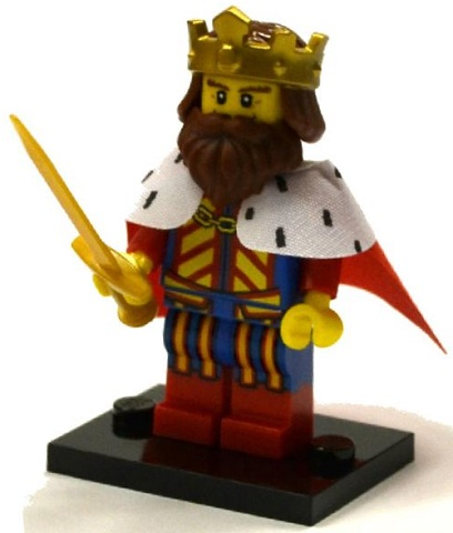 Classic King - Series 13 Collectible Minifigure (col13-1)