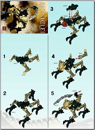 8977 Zesk (Certified) LEGO BIONICLE