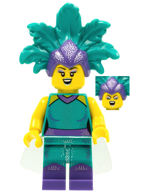 Cabaret Singer, Series 21 (Minifigure Only) (col385)