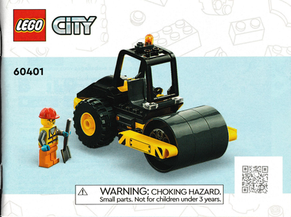 60401 Construction Steamroller (Used) LEGO City