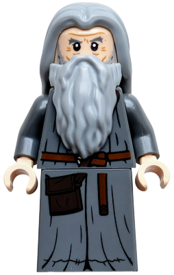 Gandalf the Grey - Hair, Robe (lor153)