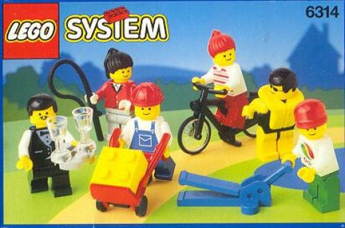 6314 City People (Used) LEGO Town
